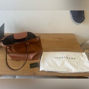 NWOT LONGCHAMP LE PILAGE XTRA MEDIUM LEATHER TOTE BAG